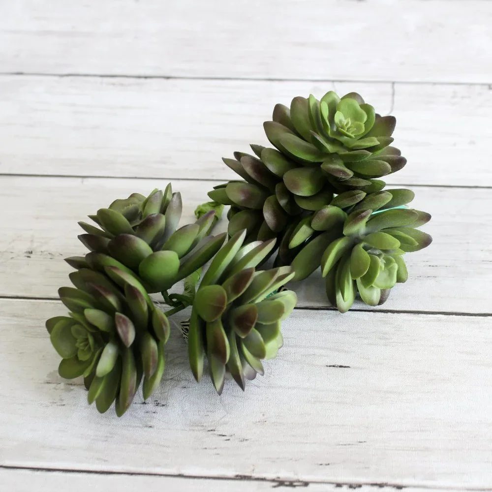 Floral Succulent Picks Artificial DIY Decor
